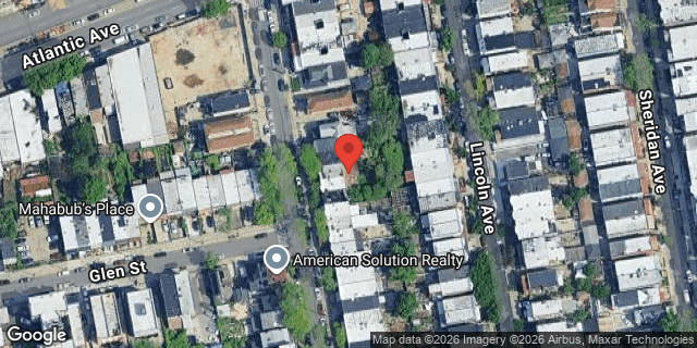 Aerial map of 351 AUTUMN AVENUE, Brooklyn