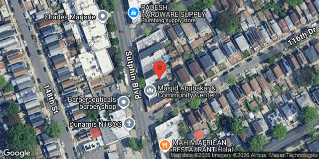 Aerial map of 116-41 SUTPHIN BOULEVARD, Queens