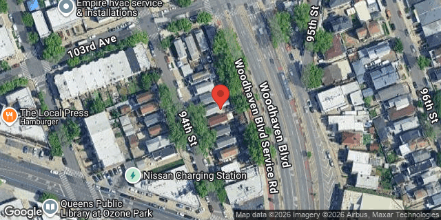 Aerial map of 103-19 94 STREET, Queens