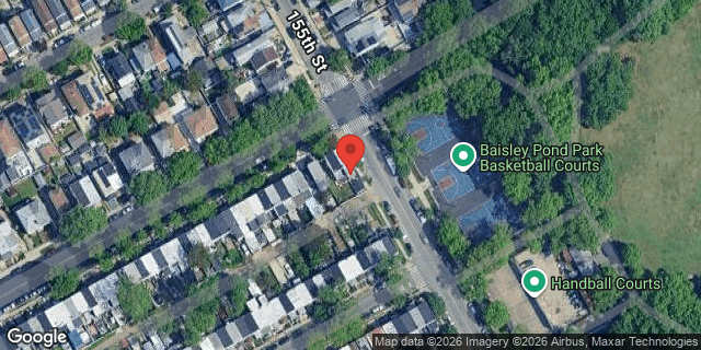Aerial map of 153-60 FOCH BOULEVARD, Queens