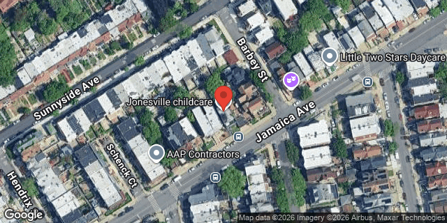 Aerial map of 323 JAMAICA AVENUE, Brooklyn
