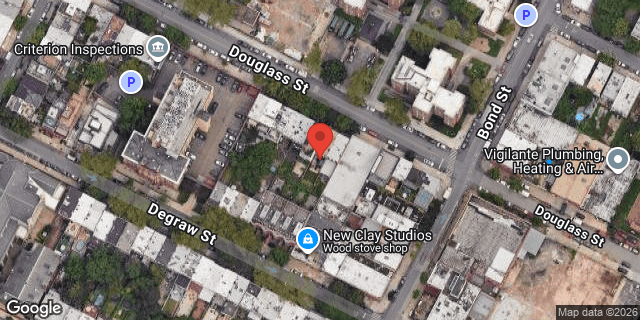 Aerial map of 164 DOUGLASS STREET, Brooklyn