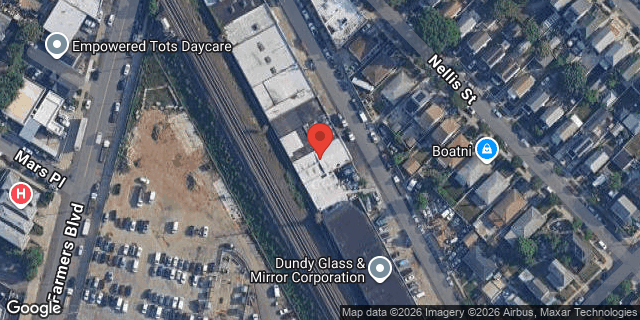 Aerial map of 122-48 MONTAUK STREET, Queens