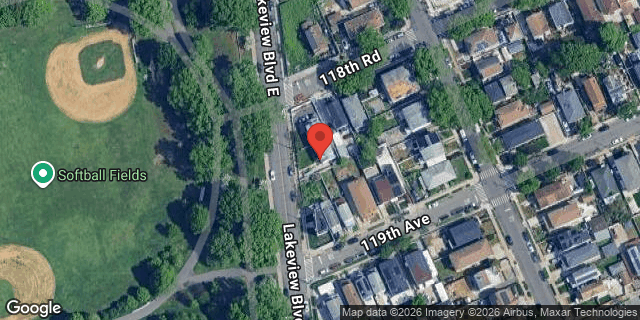 Aerial map of 118-31 LAKEVIEW BOULEVARD E, Queens