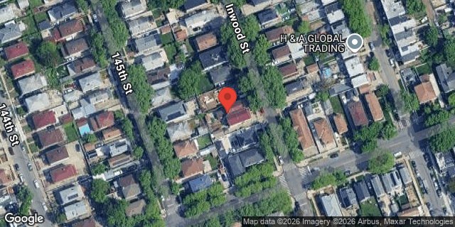 Aerial map of 115-46 INWOOD STREET, Queens