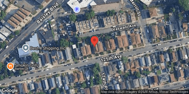 Aerial map of 172-61 125 AVENUE, Queens