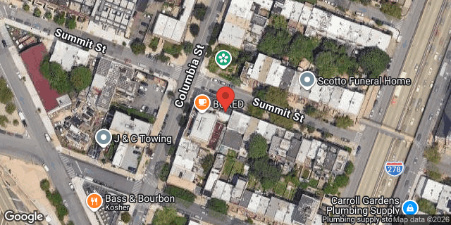 Aerial map of 88 SUMMIT STREET, Brooklyn