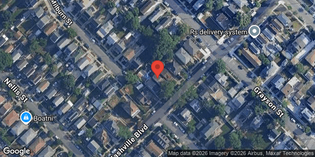 Aerial map of 187-05 NASHVILLE BOULEVARD, Queens