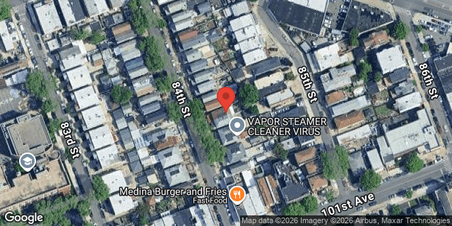 Aerial map of 97-35 84 STREET, Queens
