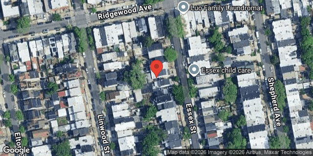 Aerial map of 84 ESSEX STREET, Brooklyn