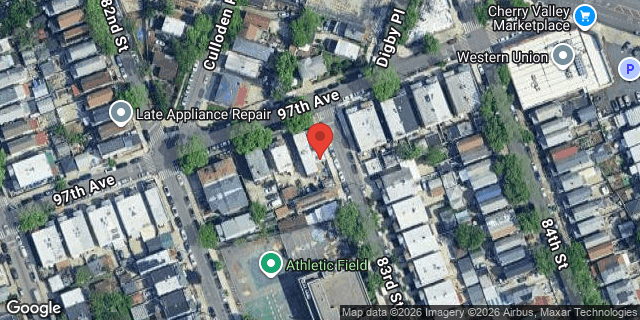 Aerial map of 82-20 97 AVENUE, Queens