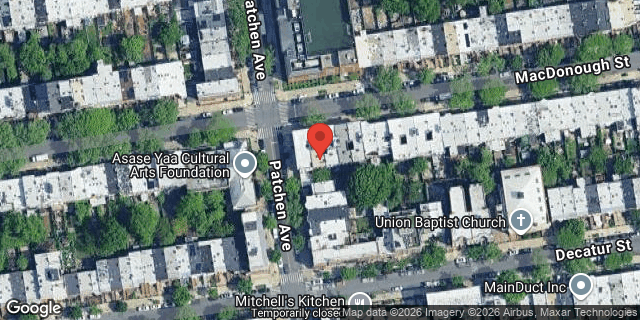 Aerial map of 510 MAC DONOUGH STREET, Brooklyn