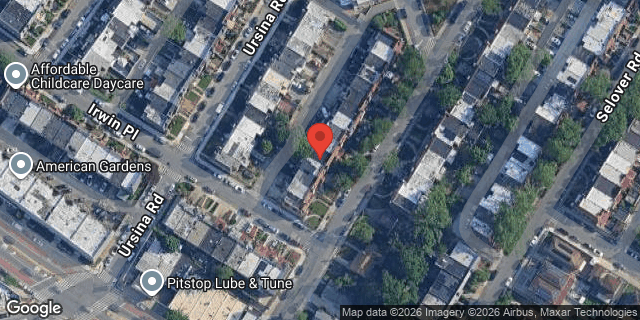 Aerial map of 177-33 LESLIE ROAD, Queens