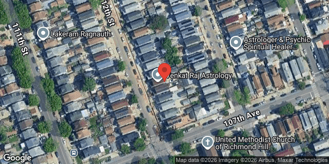 Aerial map of 104-71 112 STREET, Queens