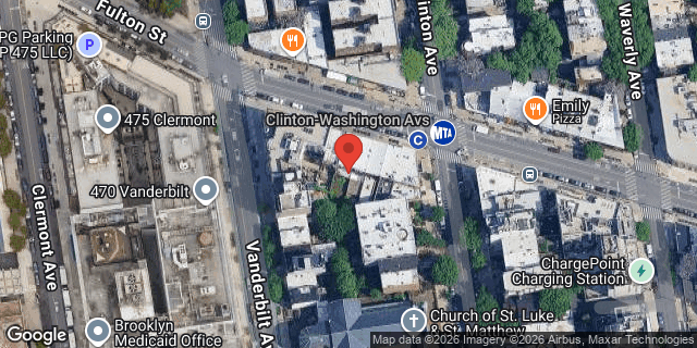 Aerial map of 850 FULTON STREET, Brooklyn