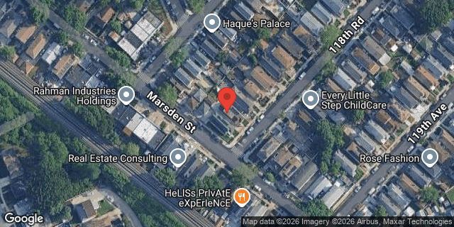 Aerial map of 168-03 118 ROAD, Queens