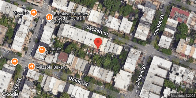 Aerial map of 238 SACKETT STREET, Brooklyn