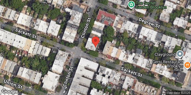 Aerial map of 379 CLINTON STREET, Brooklyn