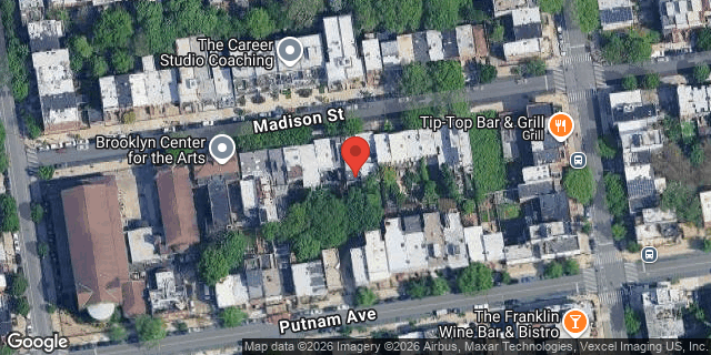Aerial map of 44 MADISON STREET, Brooklyn