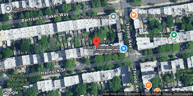 Aerial map of 365 HANCOCK STREET, Brooklyn