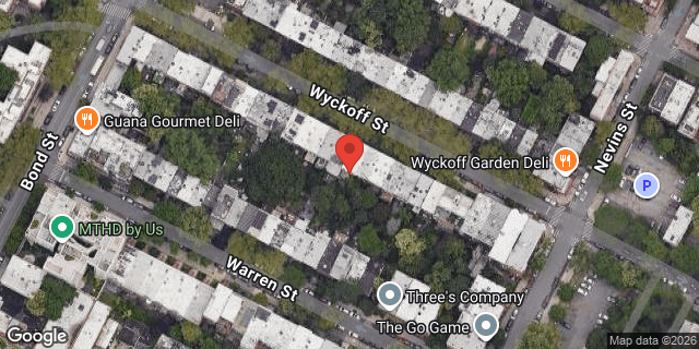 Aerial map of 234 WYCKOFF STREET, Brooklyn