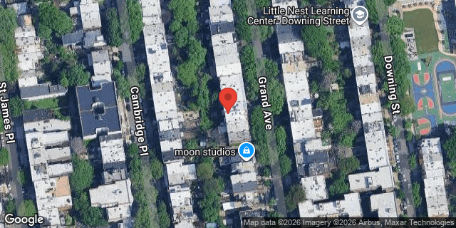 Aerial map of 422 GRAND AVENUE, Brooklyn