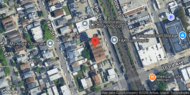Aerial map of 101-52 99 STREET, Queens