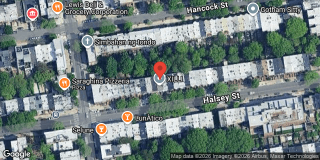 Aerial map of 457 HALSEY STREET, Brooklyn