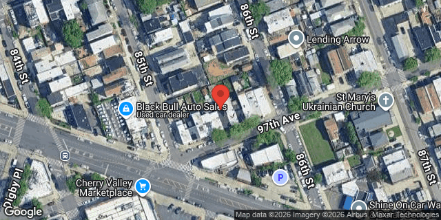 Aerial map of 85-11 97 AVENUE, Queens