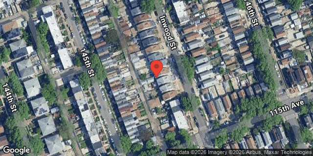 Aerial map of 114-42 INWOOD STREET, Queens