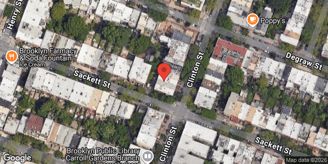 Aerial map of 384 CLINTON STREET, Brooklyn