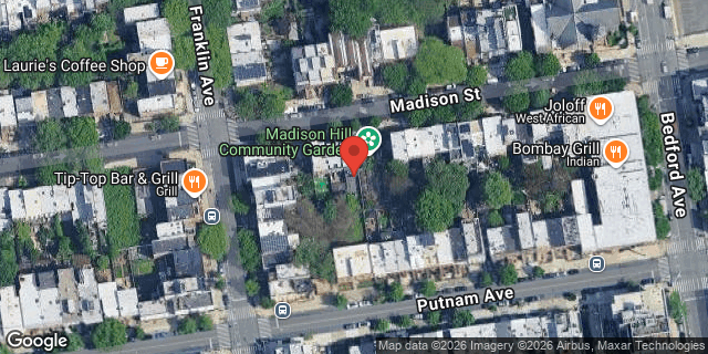 Aerial map of 86 MADISON STREET, Brooklyn