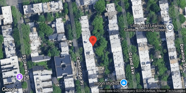Aerial map of 101 CAMBRIDGE PLACE, Brooklyn