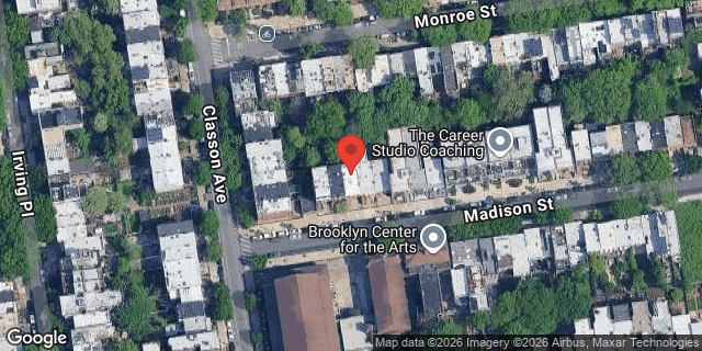 Aerial map of 19 MADISON STREET, Brooklyn
