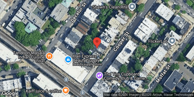 Aerial map of 19 COOPER STREET, Brooklyn