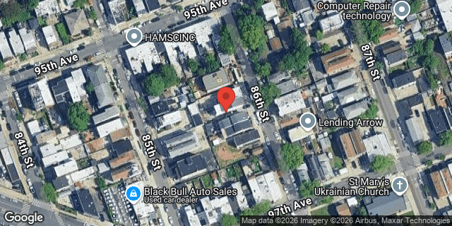 Aerial map of 95-20 86 STREET, Queens