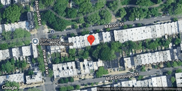 Aerial map of 782 MACON STREET, Brooklyn