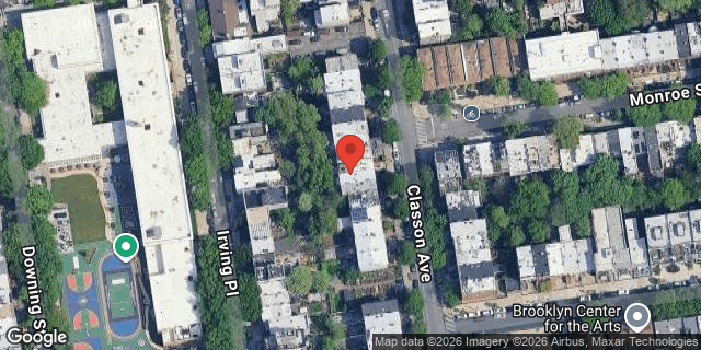 Aerial map of 456A CLASSON AVENUE, Brooklyn