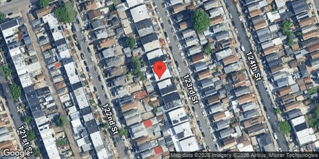 Aerial map of 107-28 123 STREET, Queens