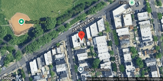 Aerial map of 534 JAMAICA AVENUE, Brooklyn