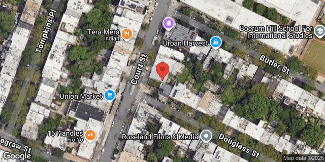 Aerial map of 281 COURT STREET, Brooklyn