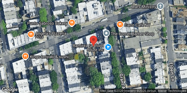 Aerial map of 3460 FULTON STREET, Brooklyn