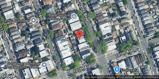 Aerial map of 104-52 LEFFERTS BOULEVARD, Queens