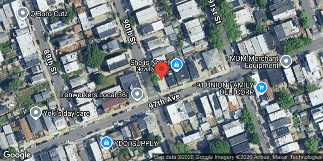 Aerial map of 90-01 97 AVENUE, Queens