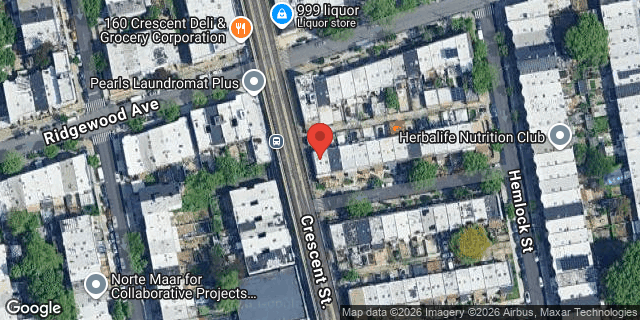 Aerial map of 1 ADLER PLACE, Brooklyn