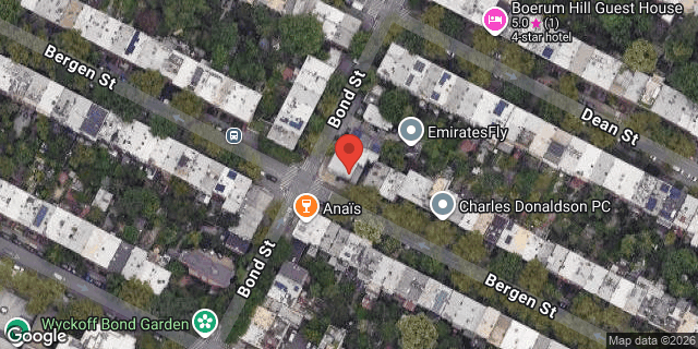 Aerial map of 151 BOND STREET, Brooklyn
