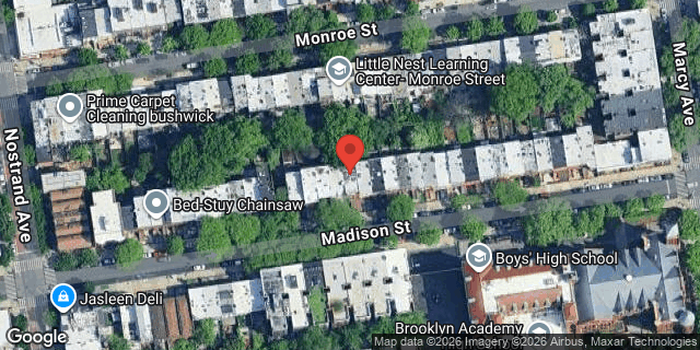 Aerial map of 251 MADISON STREET, Brooklyn