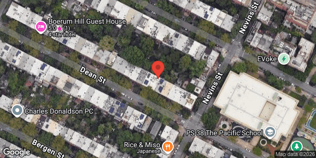 Aerial map of 247 DEAN STREET, Brooklyn