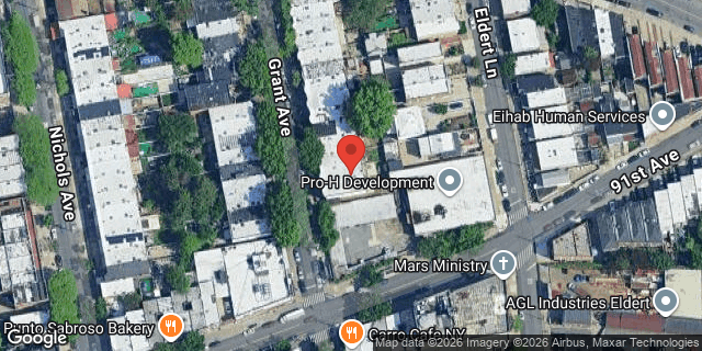 Aerial map of 225 GRANT AVENUE, Brooklyn