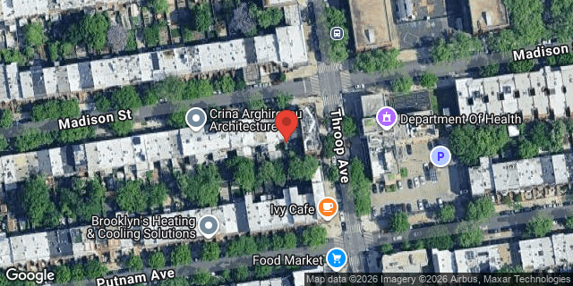 Aerial map of 414 MADISON STREET, Brooklyn